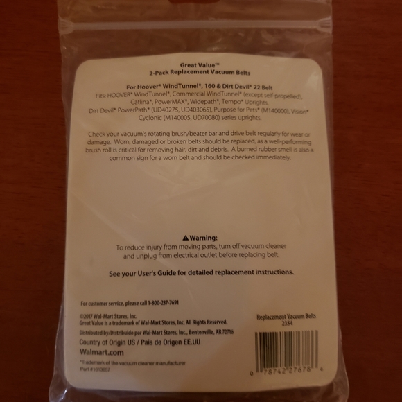 Vacuum Belts - Picture 2 of 2